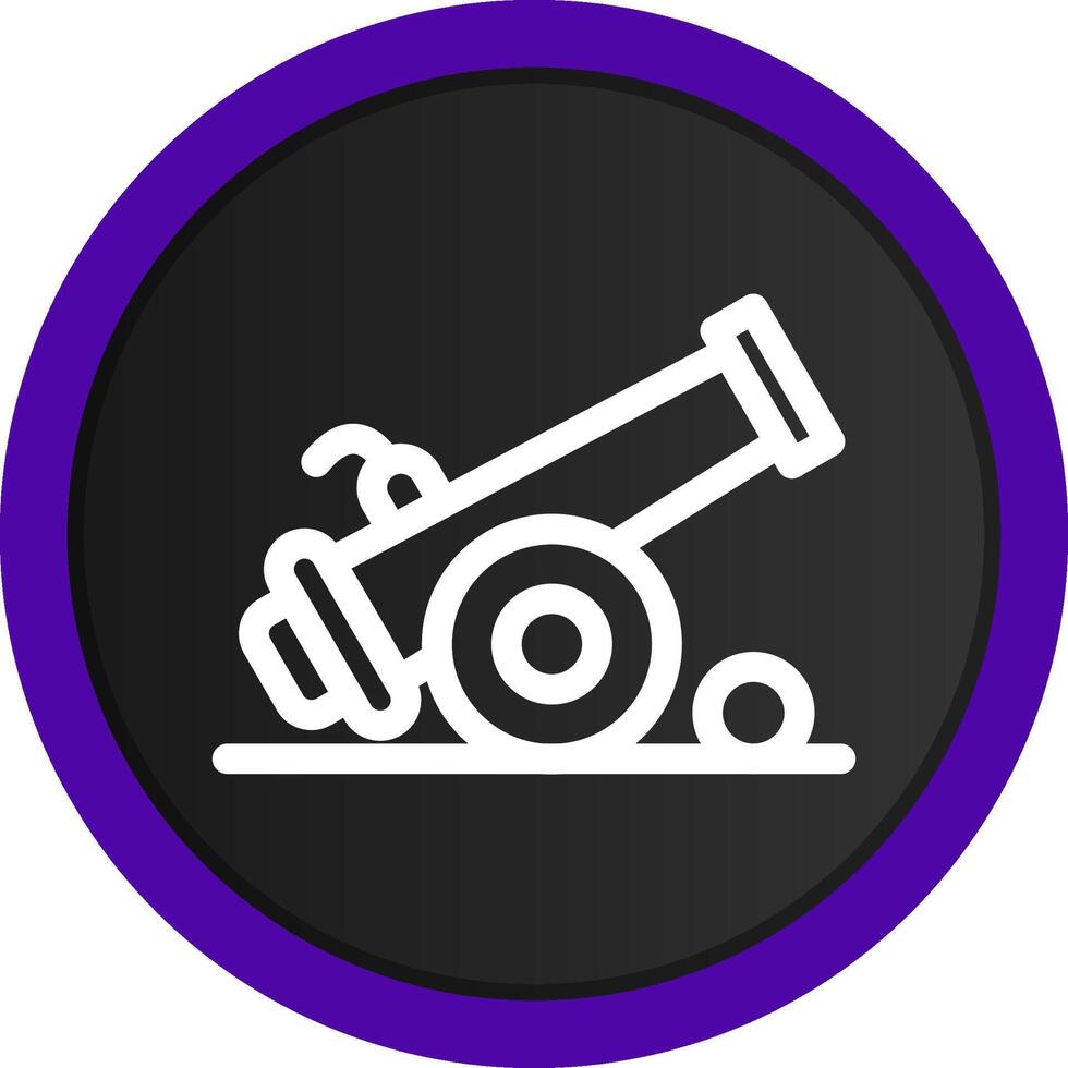 Cannon Creative Icon Design vector