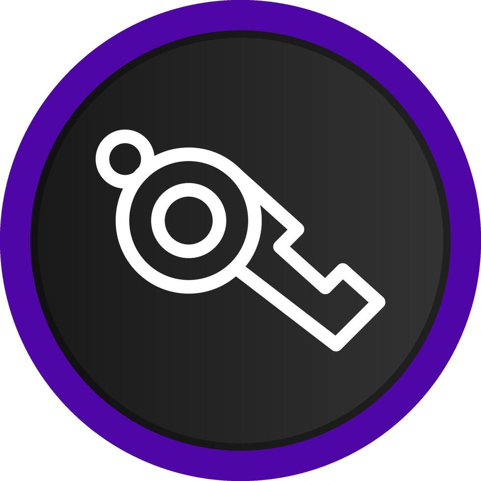 Whistle Creative Icon Design vector