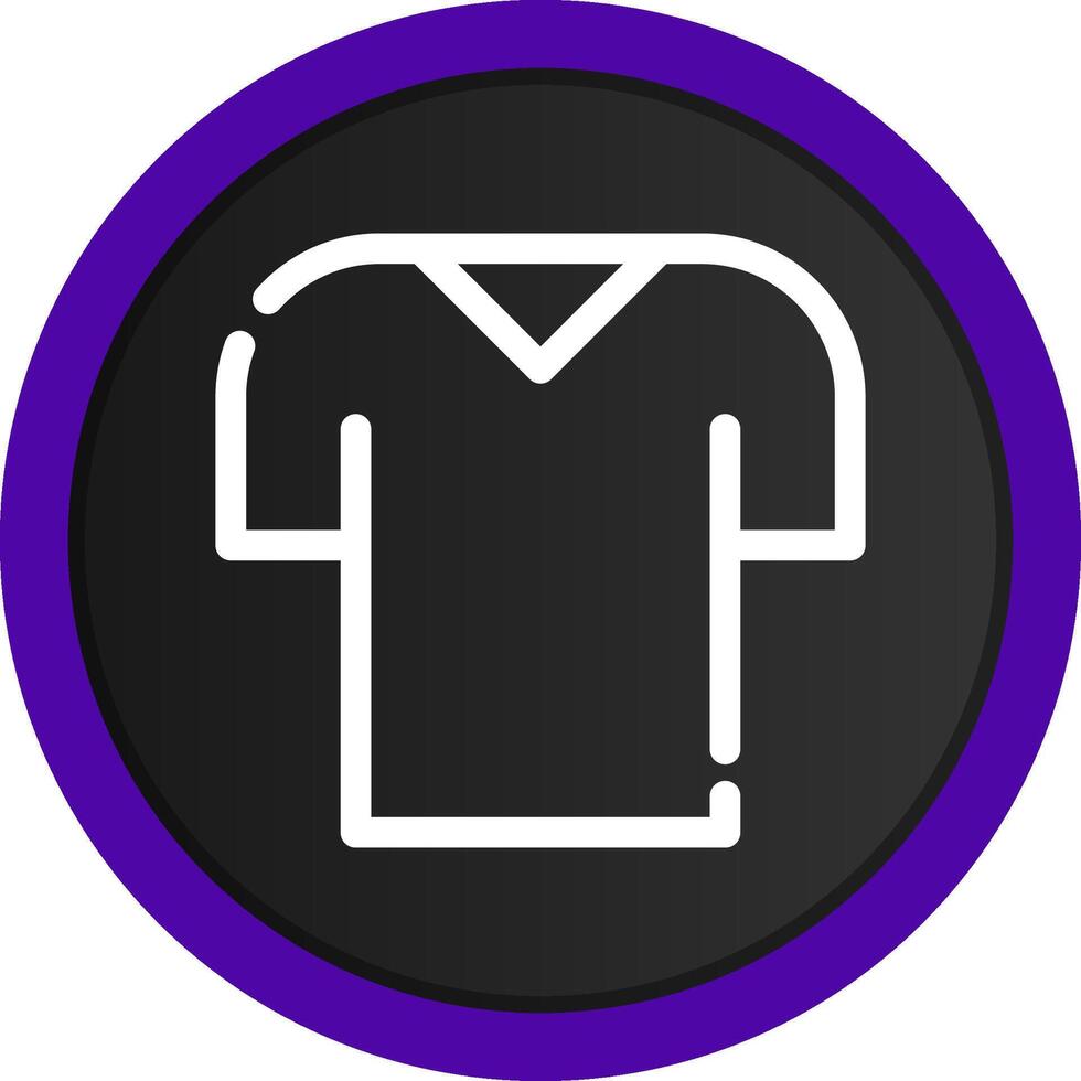T-Shirt Creative Icon Design vector
