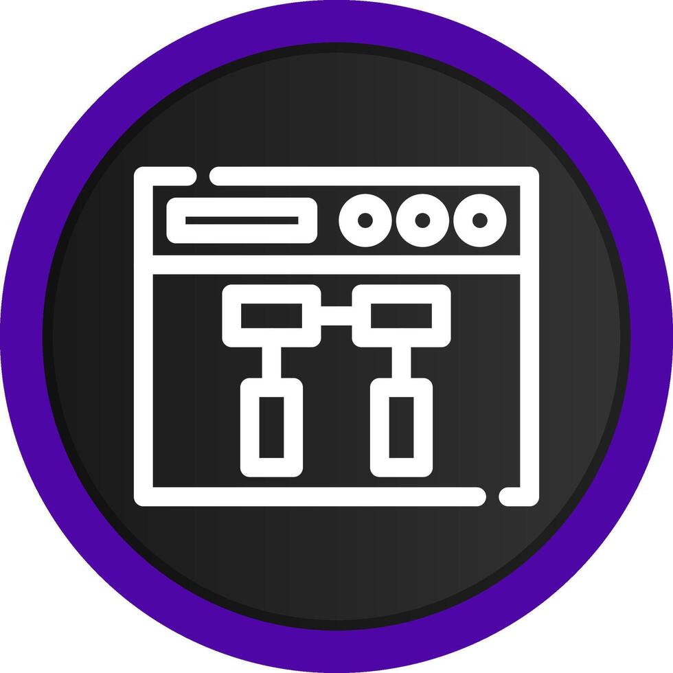 Sitemap Creative Icon Design vector