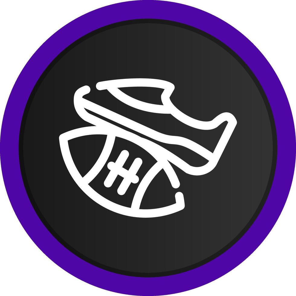 Kick Creative Icon Design vector