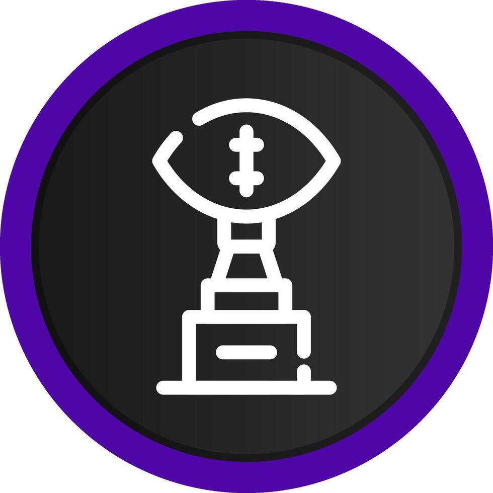Trophy Creative Icon Design vector