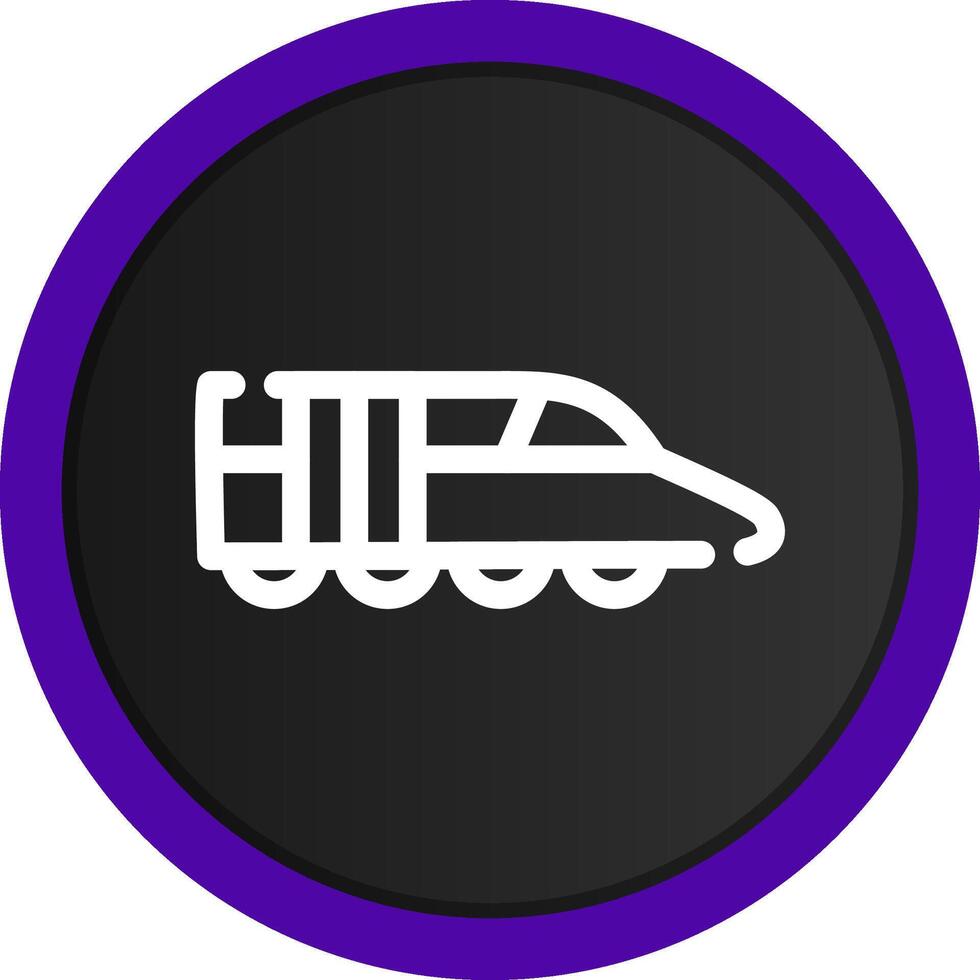 Train Creative Icon Design vector