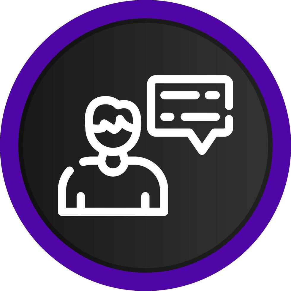 Negotiation Creative Icon Design vector