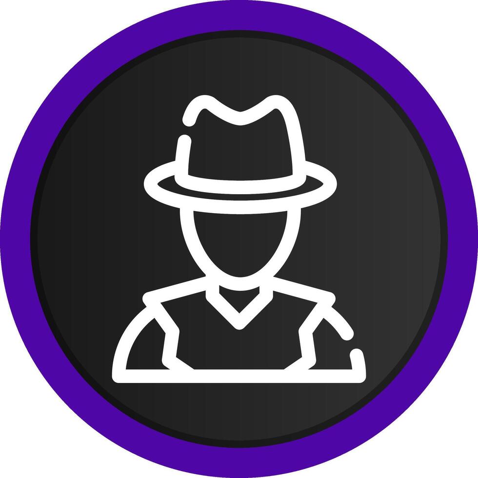 Detective Creative Icon Design vector