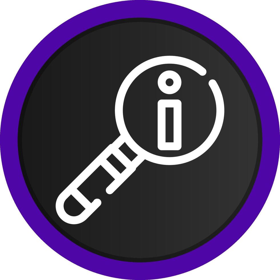 Search Creative Icon Design vector