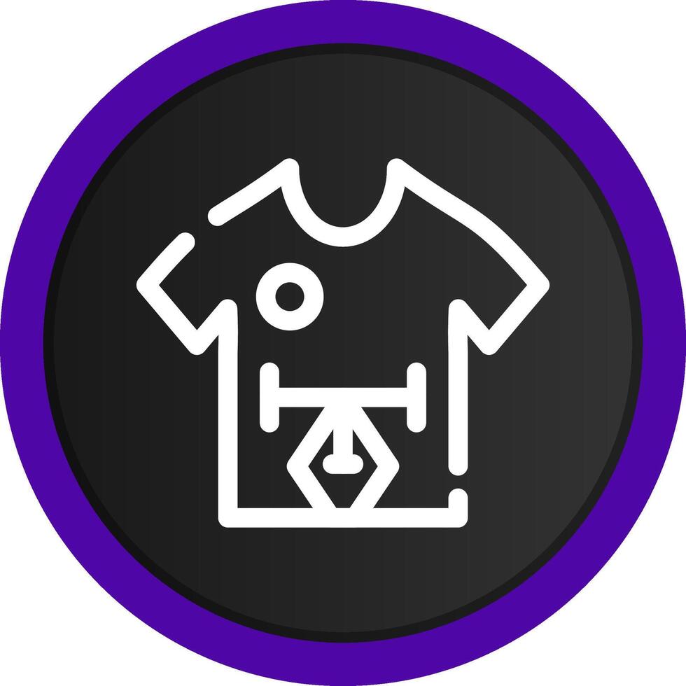 T Shirt Creative Icon Design vector