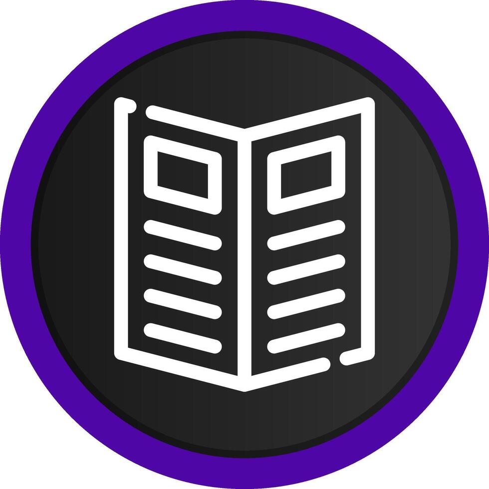 Trifold Creative Icon Design vector