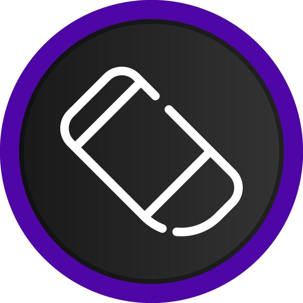 Eraser Creative Icon Design vector