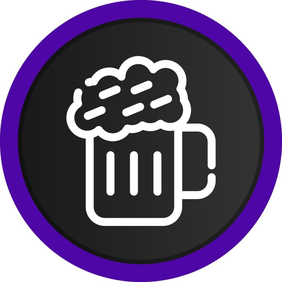 diseño de icono creativo de cerveza vector