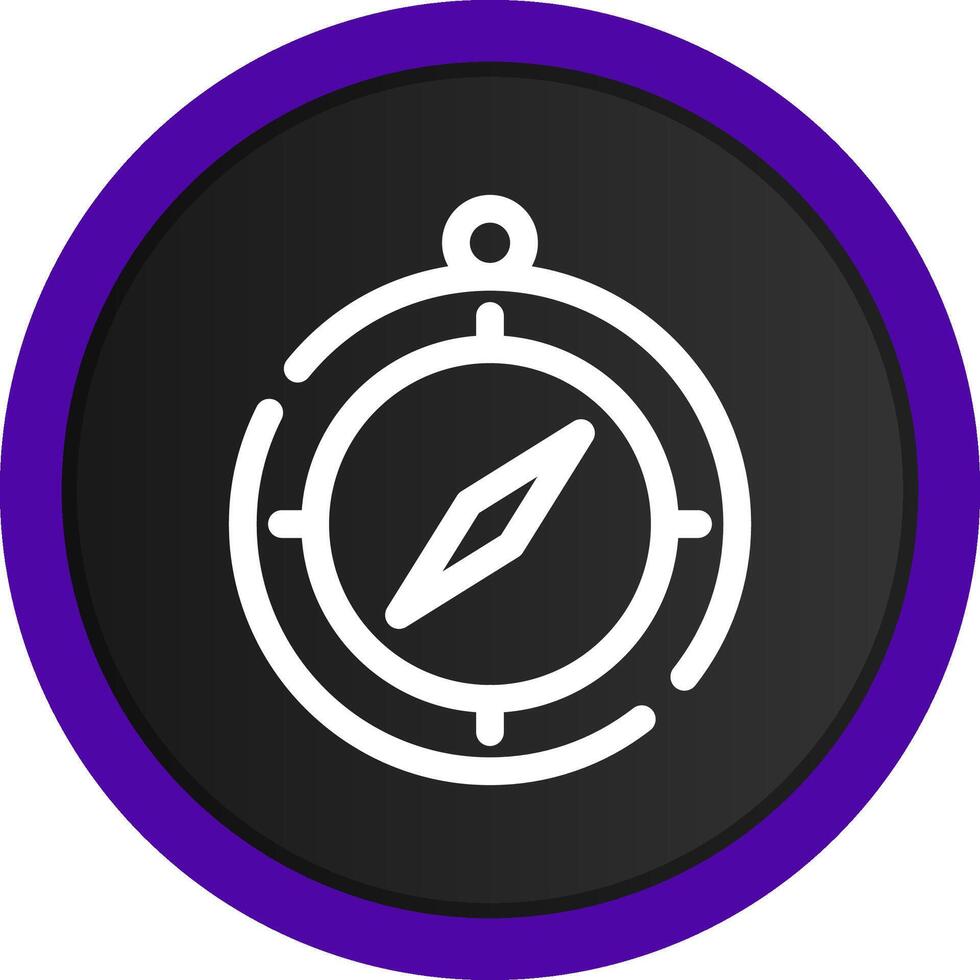 Compass Creative Icon Design vector