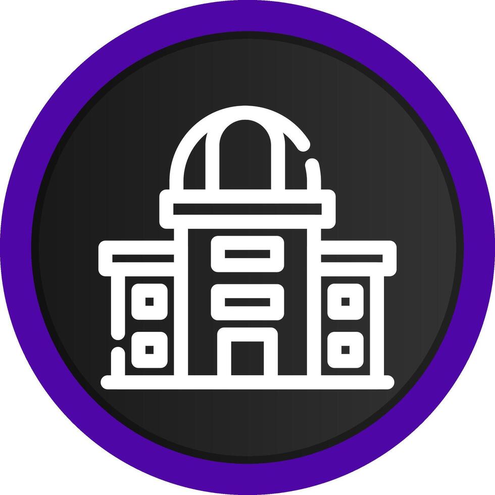 City Hall Creative Icon Design vector