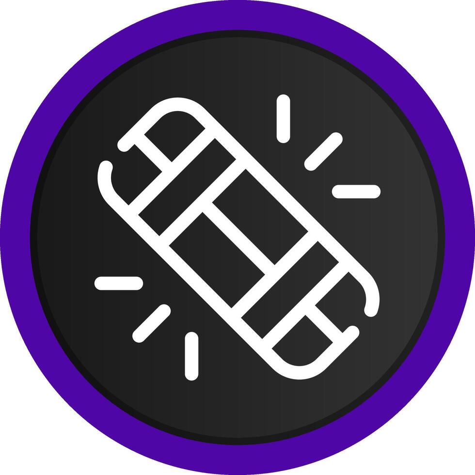 Light Creative Icon Design vector