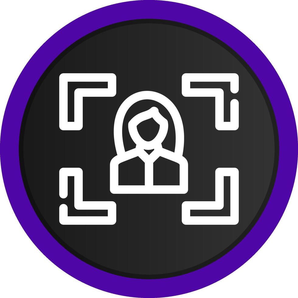 Portrait Creative Icon Design vector