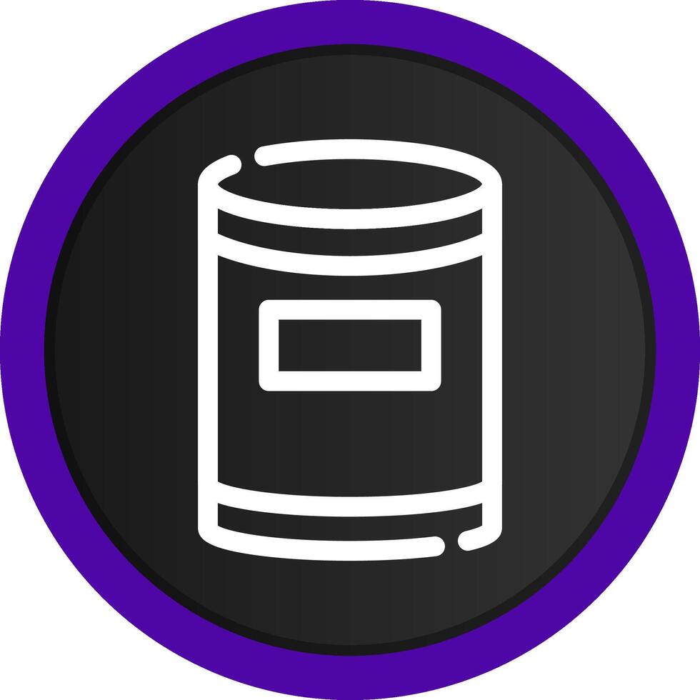 Dustbin Creative Icon Design vector