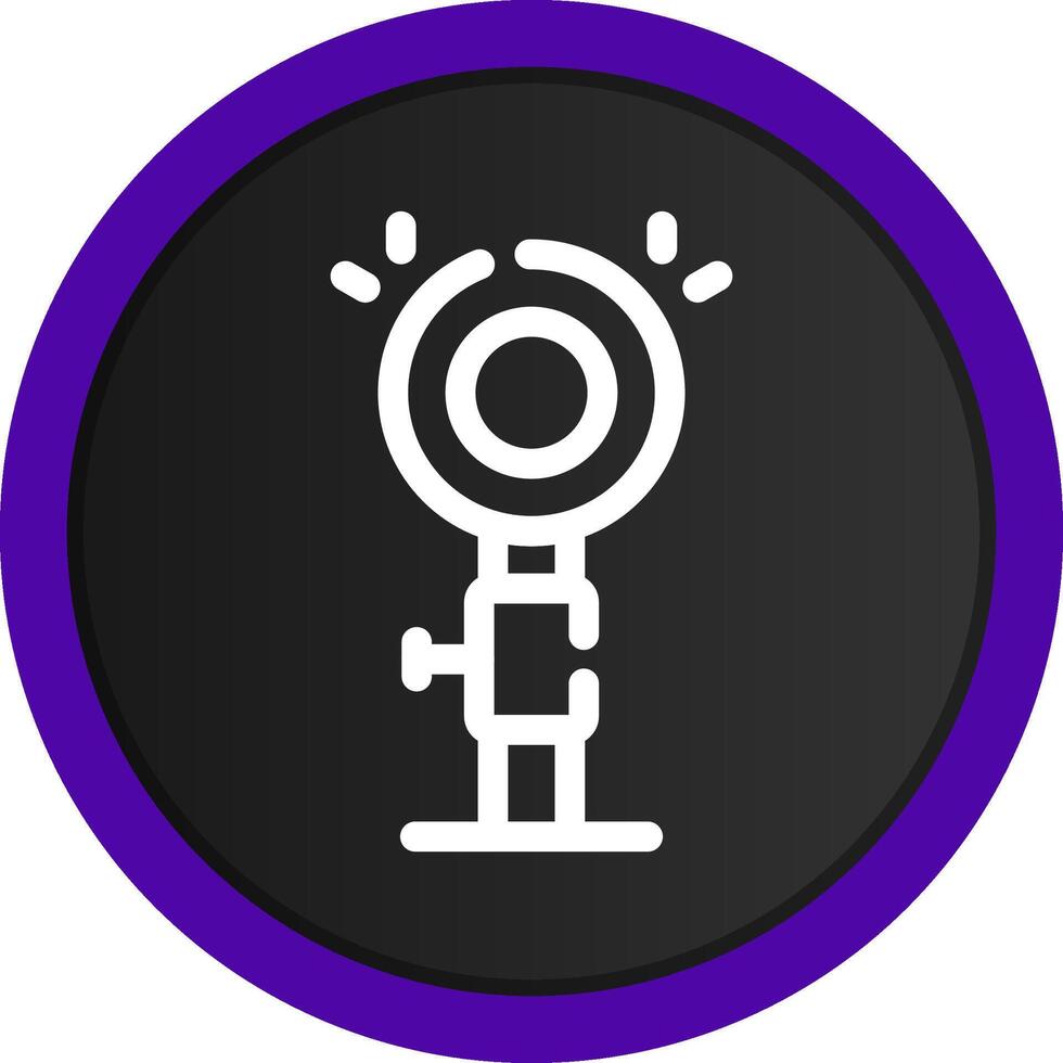 Light Creative Icon Design vector