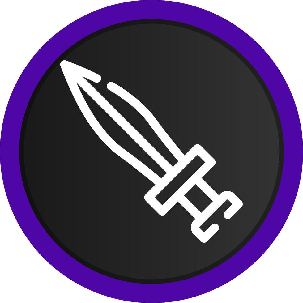 Sword Creative Icon Design vector