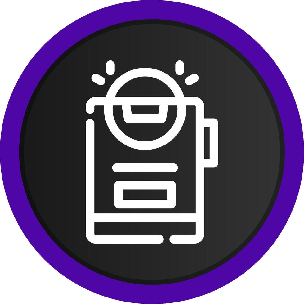 Light Creative Icon Design vector