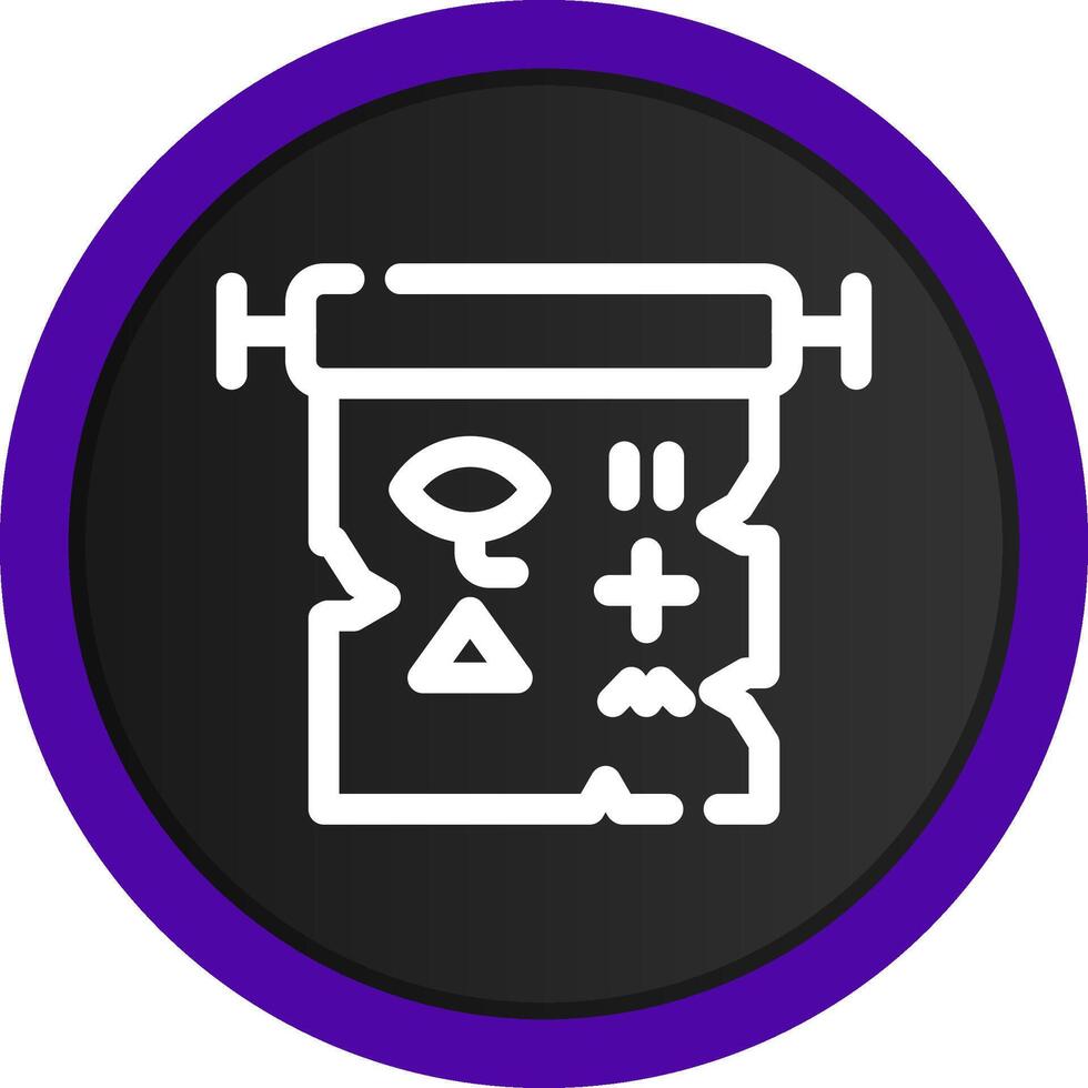 Hieroglyph Creative Icon Design vector