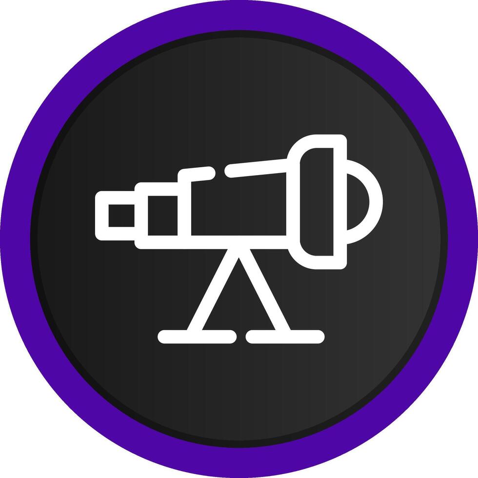 Telescope Creative Icon Design vector
