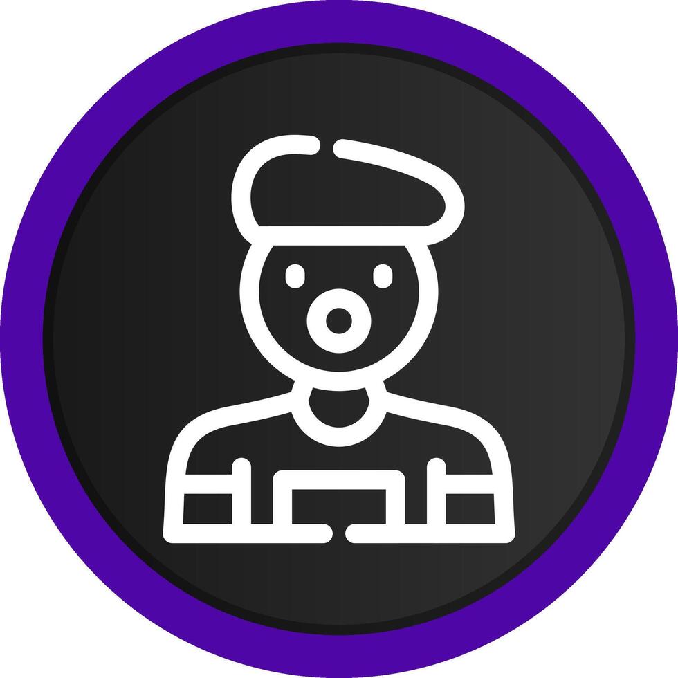 Mime Creative Icon Design vector
