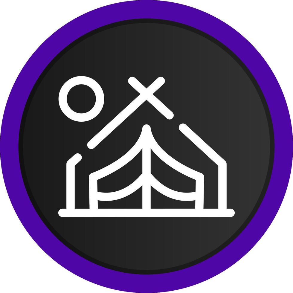 Camping Creative Icon Design vector