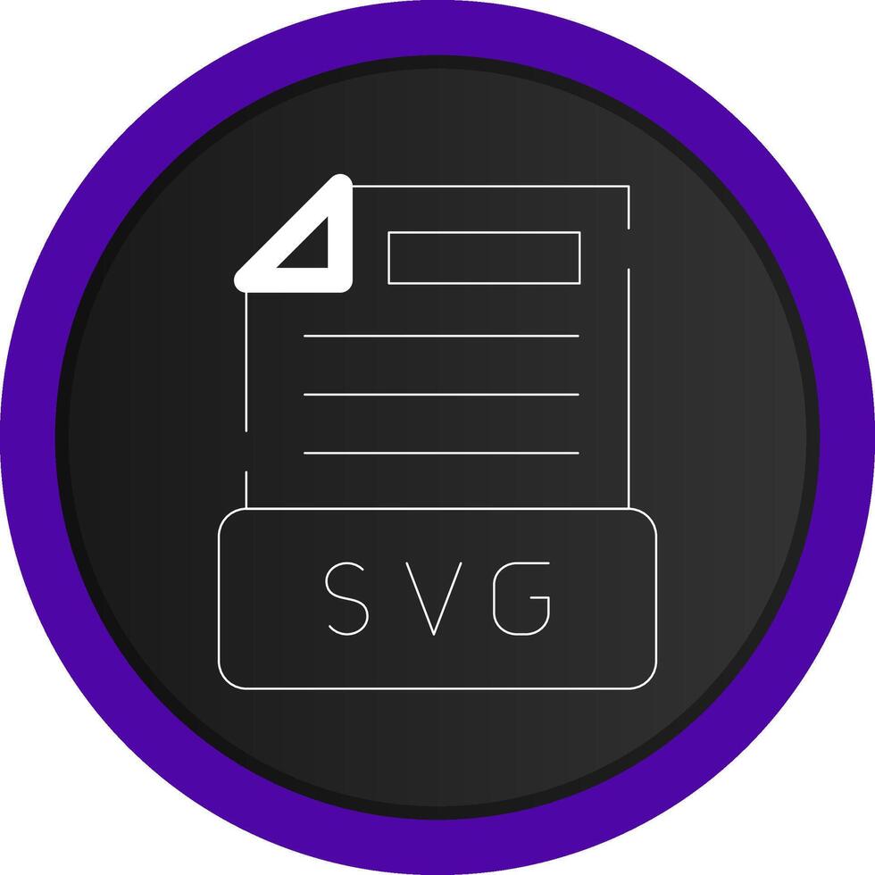 Svg File Creative Icon Design vector