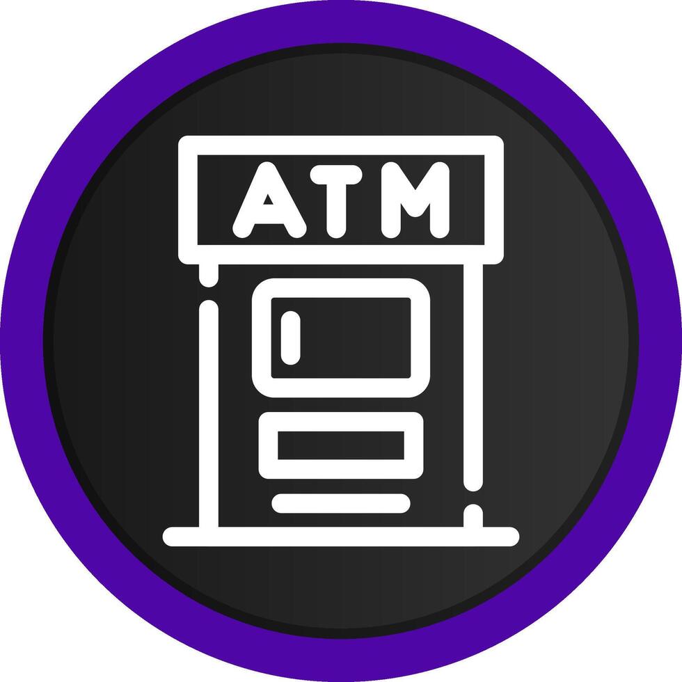 ATM Creative Icon Design vector