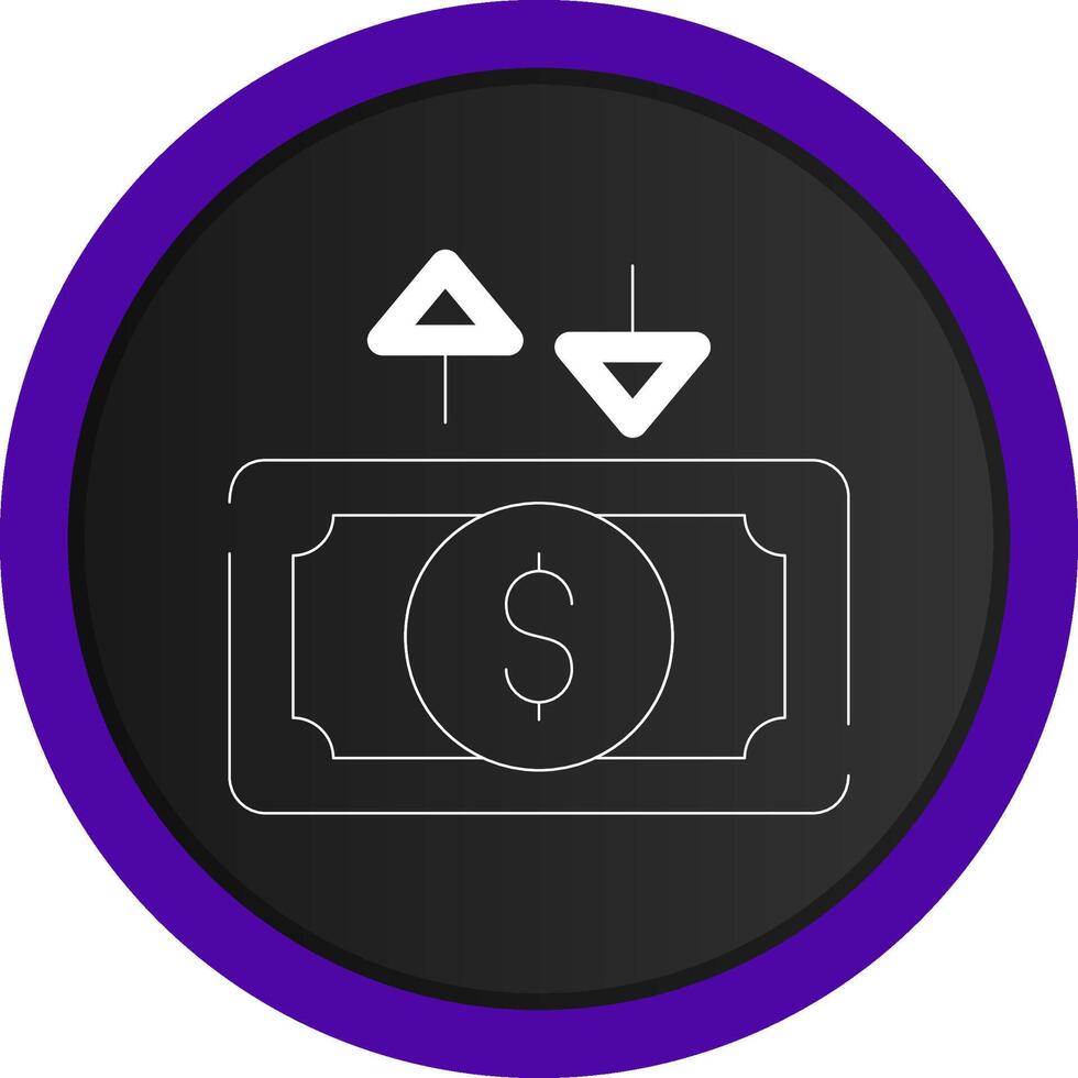 Cash Flow Creative Icon Design vector