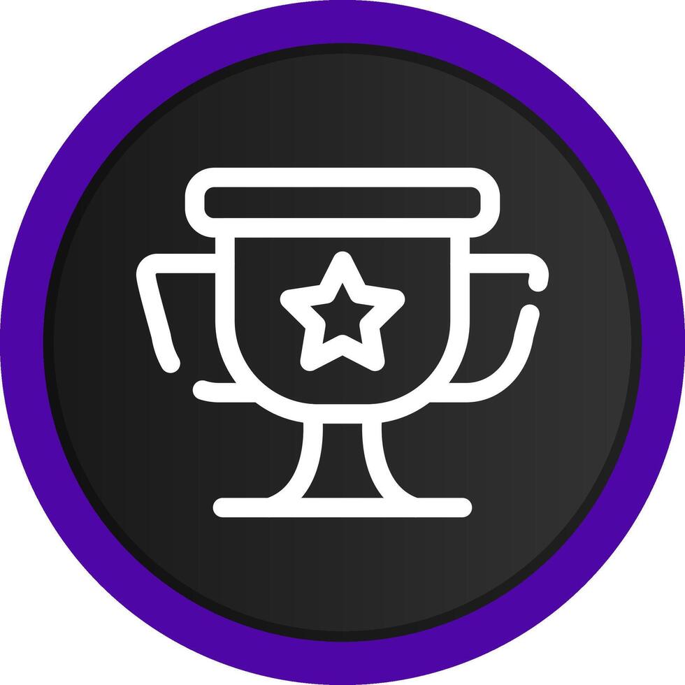 Trophy Creative Icon Design vector