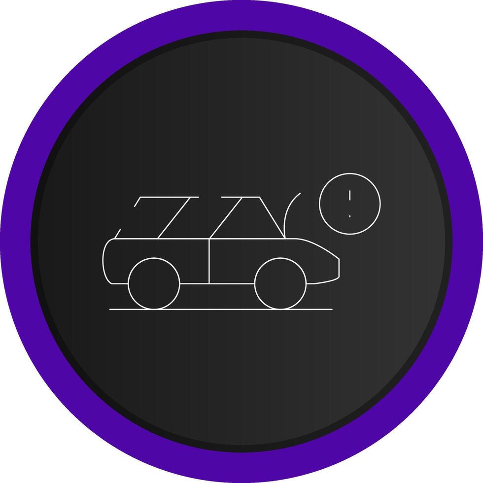 Breakdown Creative Icon Design vector