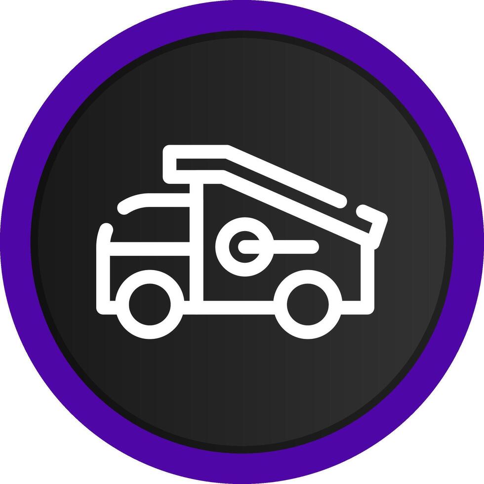 Truck Creative Icon Design vector