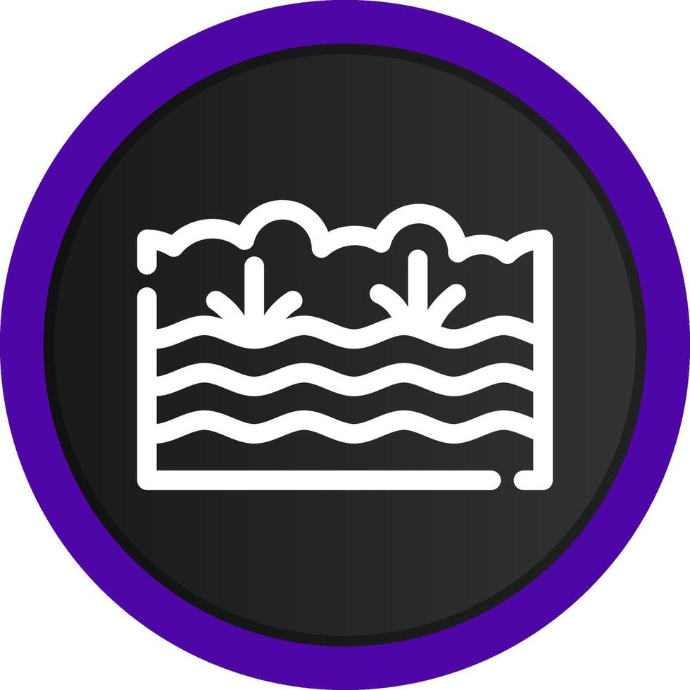 Swamp Creative Icon Design vector