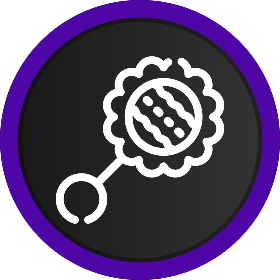 Rattle Creative Icon Design vector
