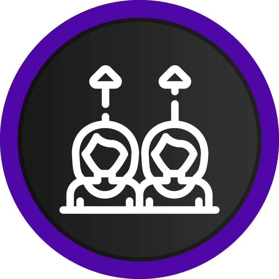 Same Approach Creative Icon Design vector