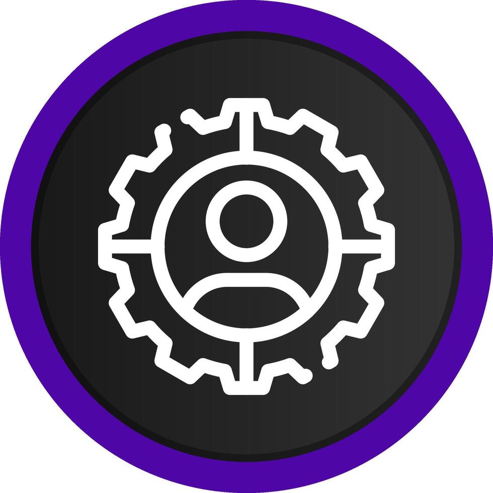 Personalization Creative Icon Design vector