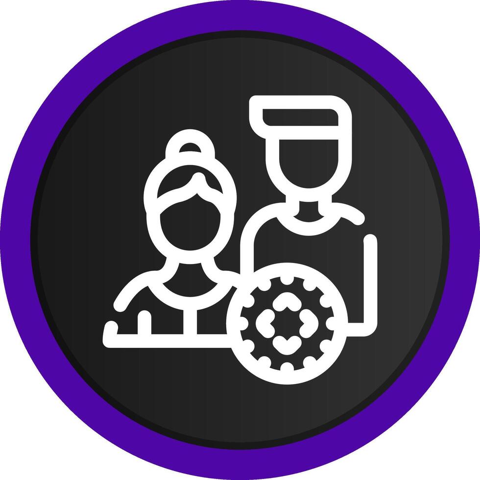 Focus Group Creative Icon Design vector
