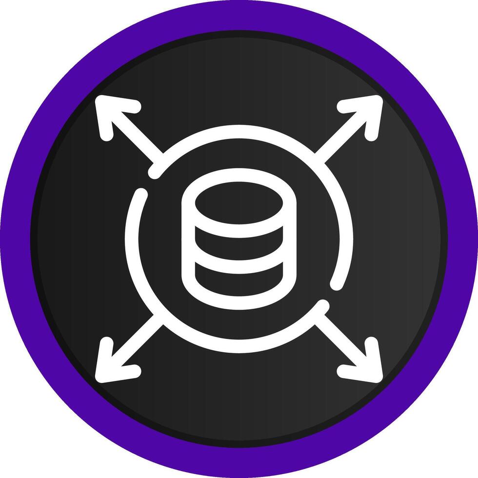 Data Driven Creative Icon Design vector