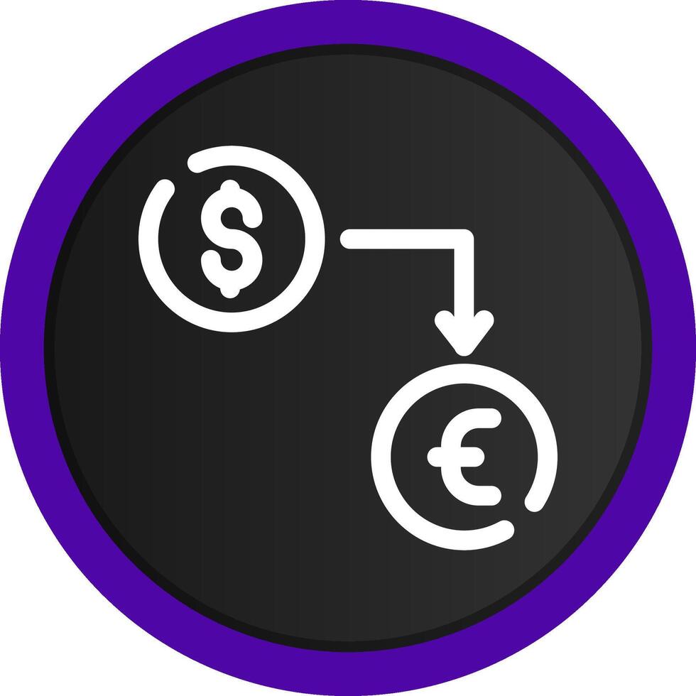 Currency Exchange Creative Icon Design vector