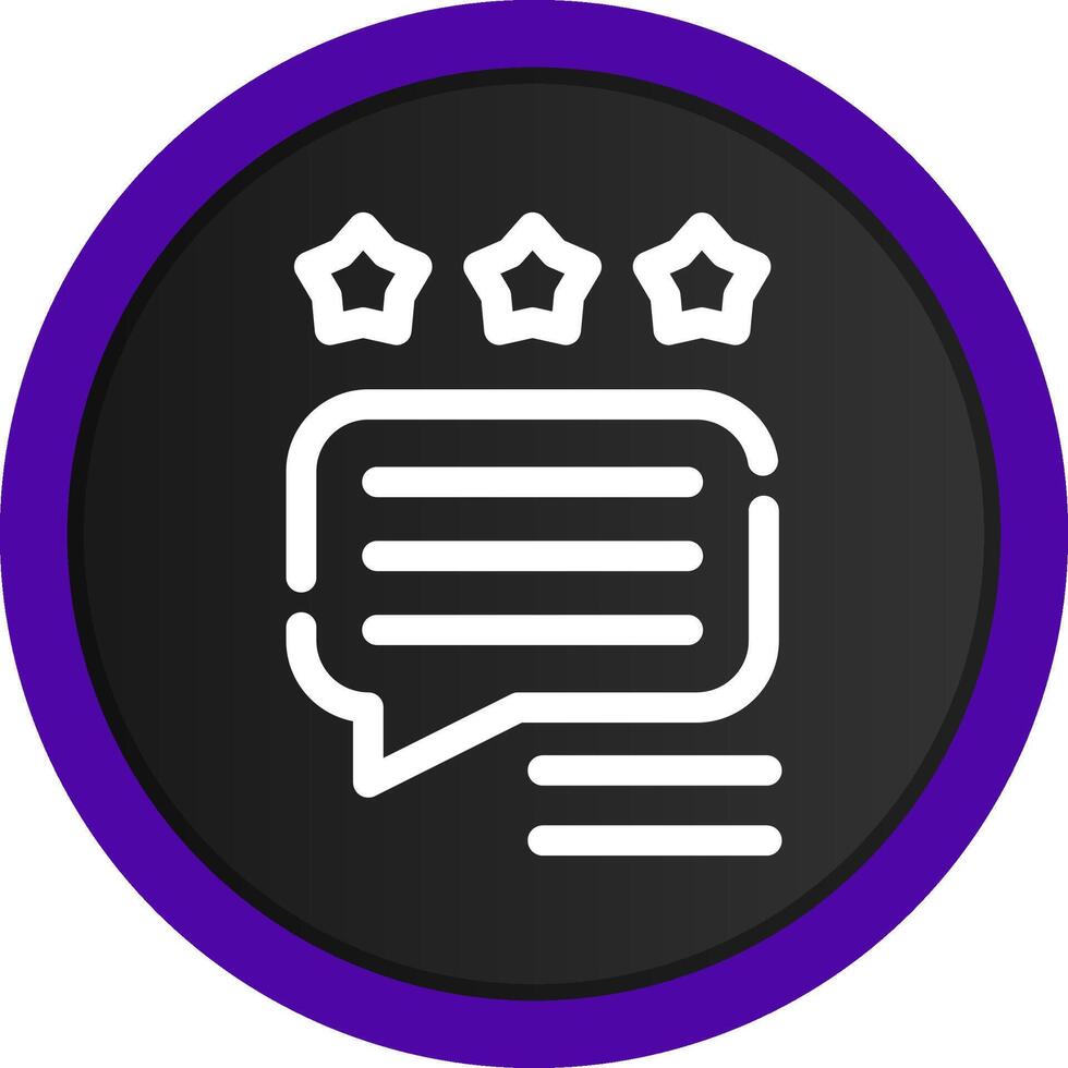 Customer Reviews Creative Icon Design vector
