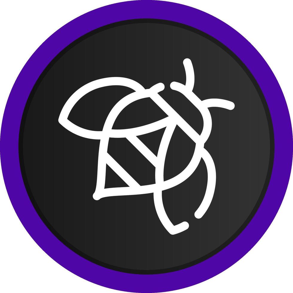 Bees Creative Icon Design vector