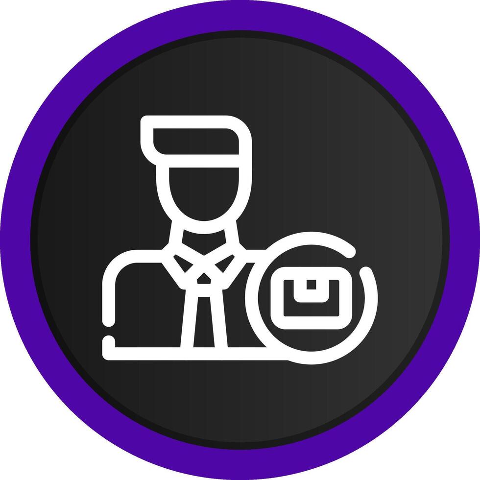 Brand Manager Creative Icon Design vector
