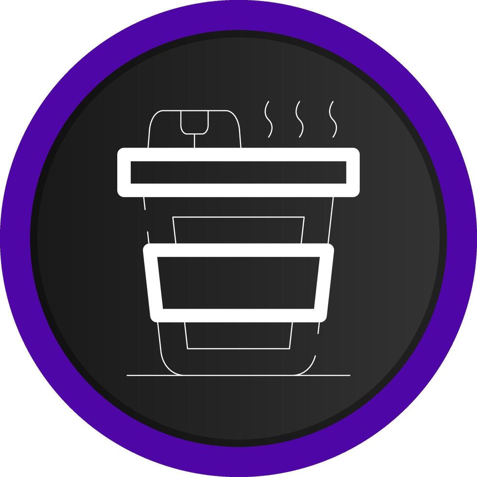 Hot Drink Creative Icon Design vector