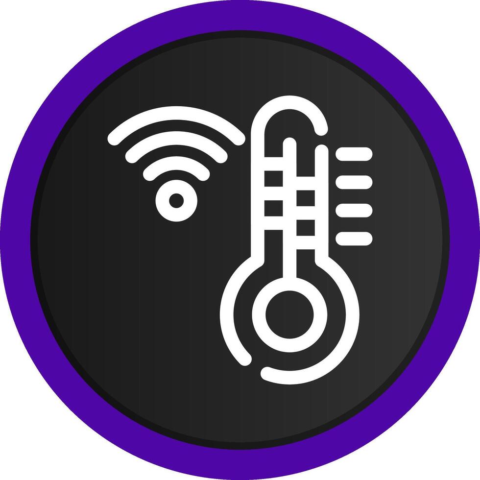 Thermostat Creative Icon Design vector