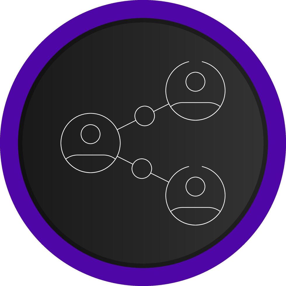 Connected People Creative Icon Design vector