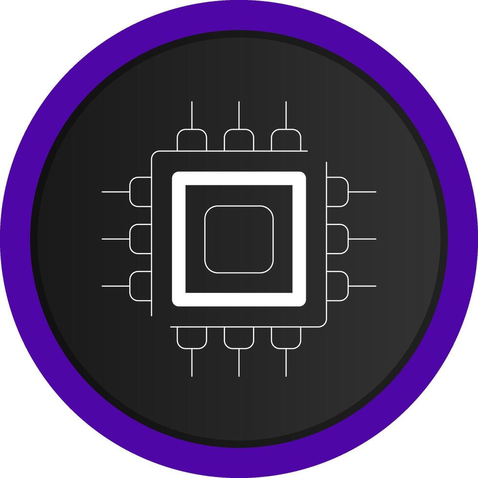 Processor Creative Icon Design vector