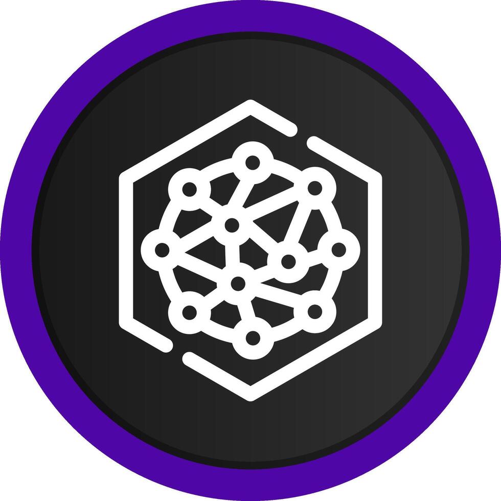 Nanotechnology Creative Icon Design vector