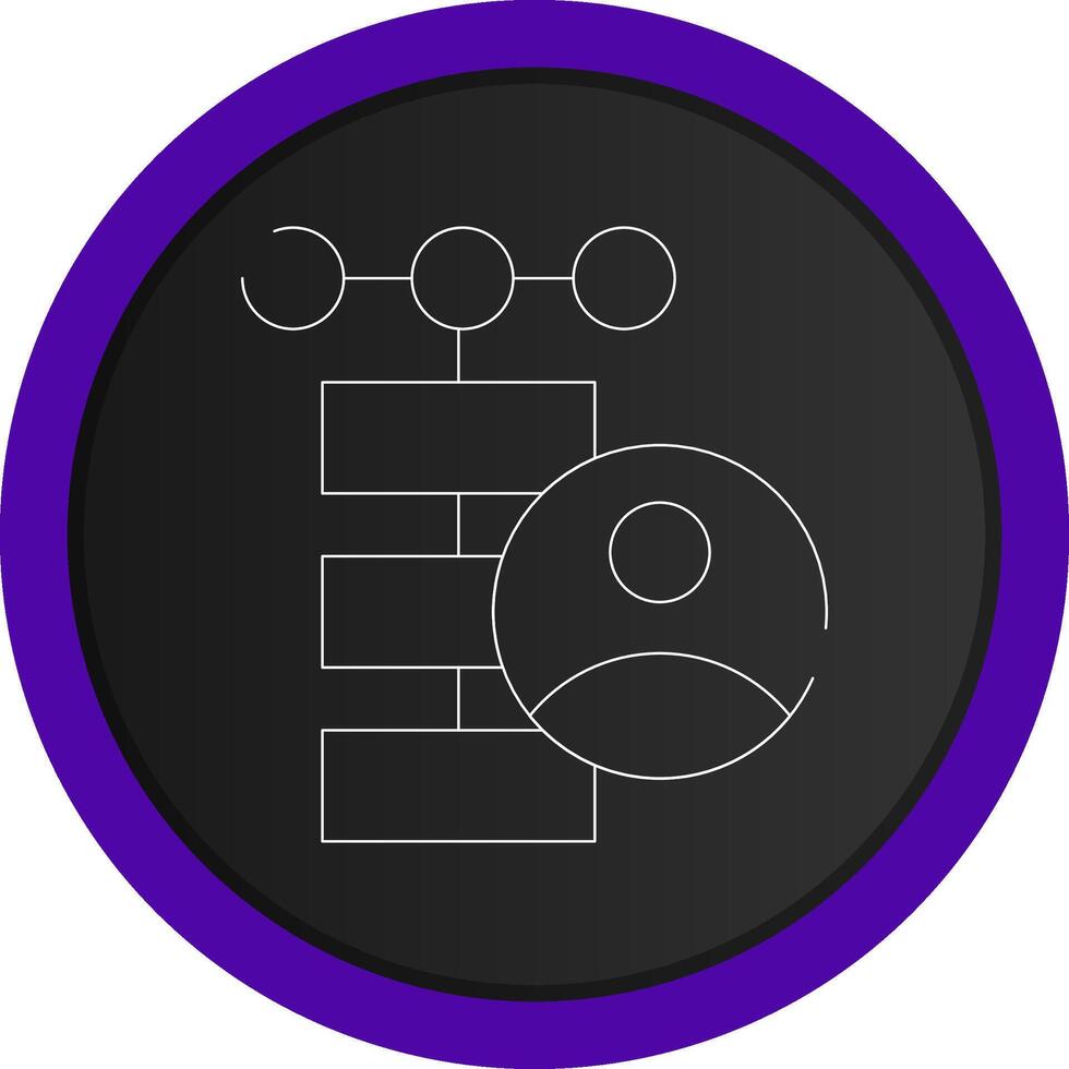 Client Database Creative Icon Design vector