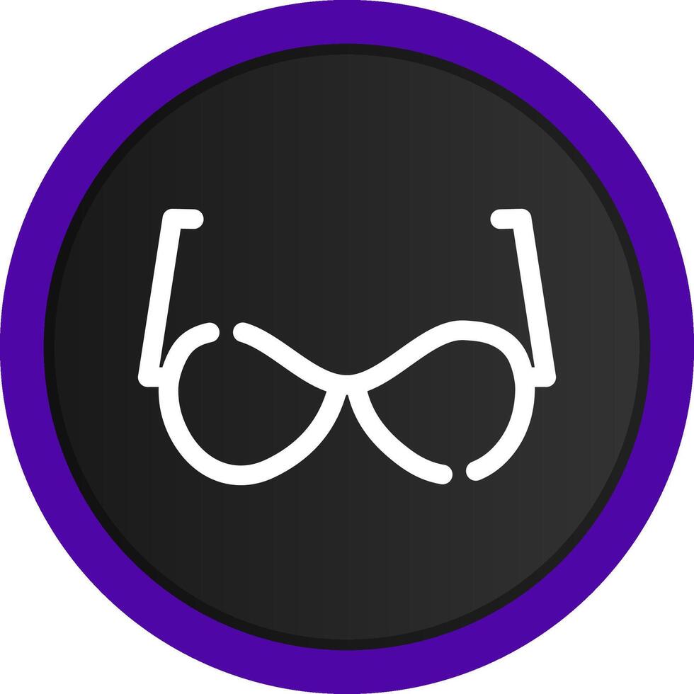 Sunglasses Creative Icon Design vector