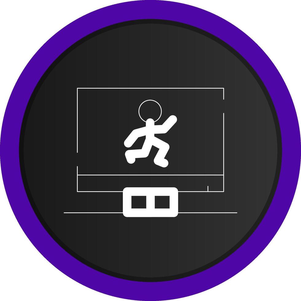 Motion Graphic Creative Icon Design vector